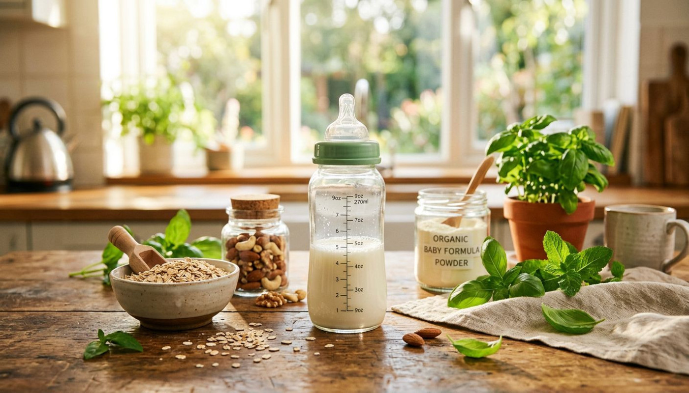 Évaluer l'impact des ingrédients bio dans le lait infantile 1er âge